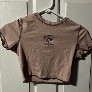Garage Brown Short Sleeve Tee